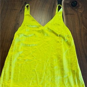 Banana Republic Yellow Sleek Tank Top Camisole